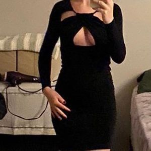 Black Super Tight Dress 🖤